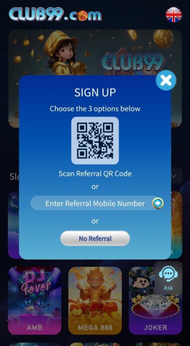 Club99 Register Dashboard