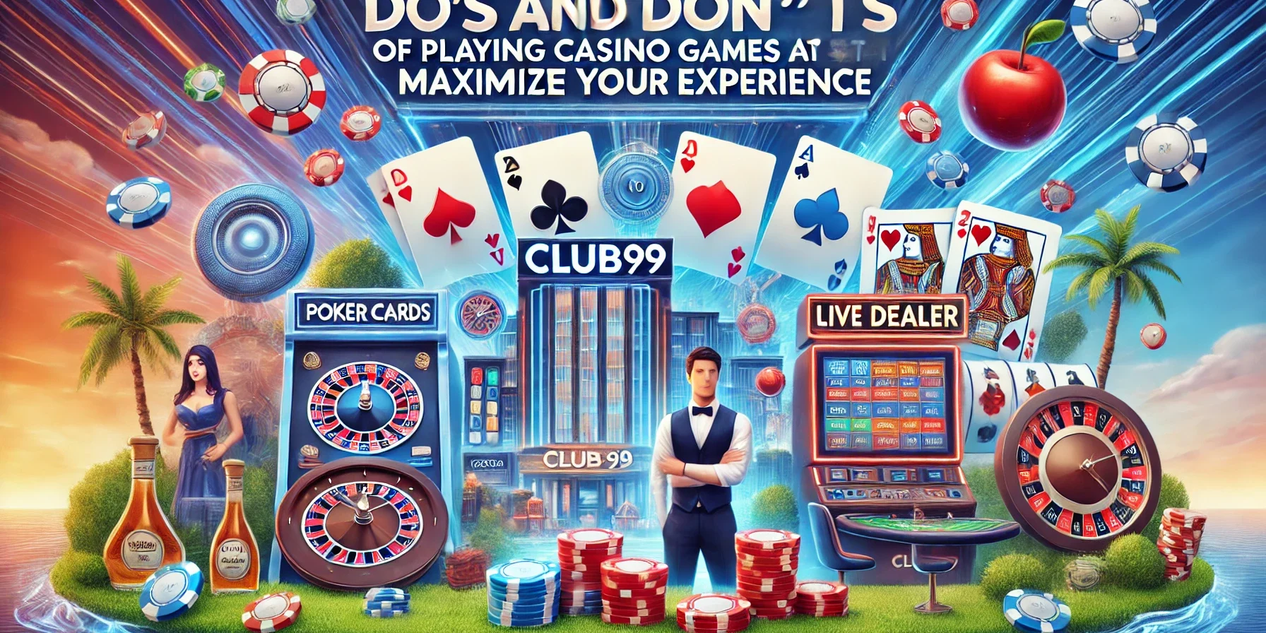 Playing Live Casino Games at Club99