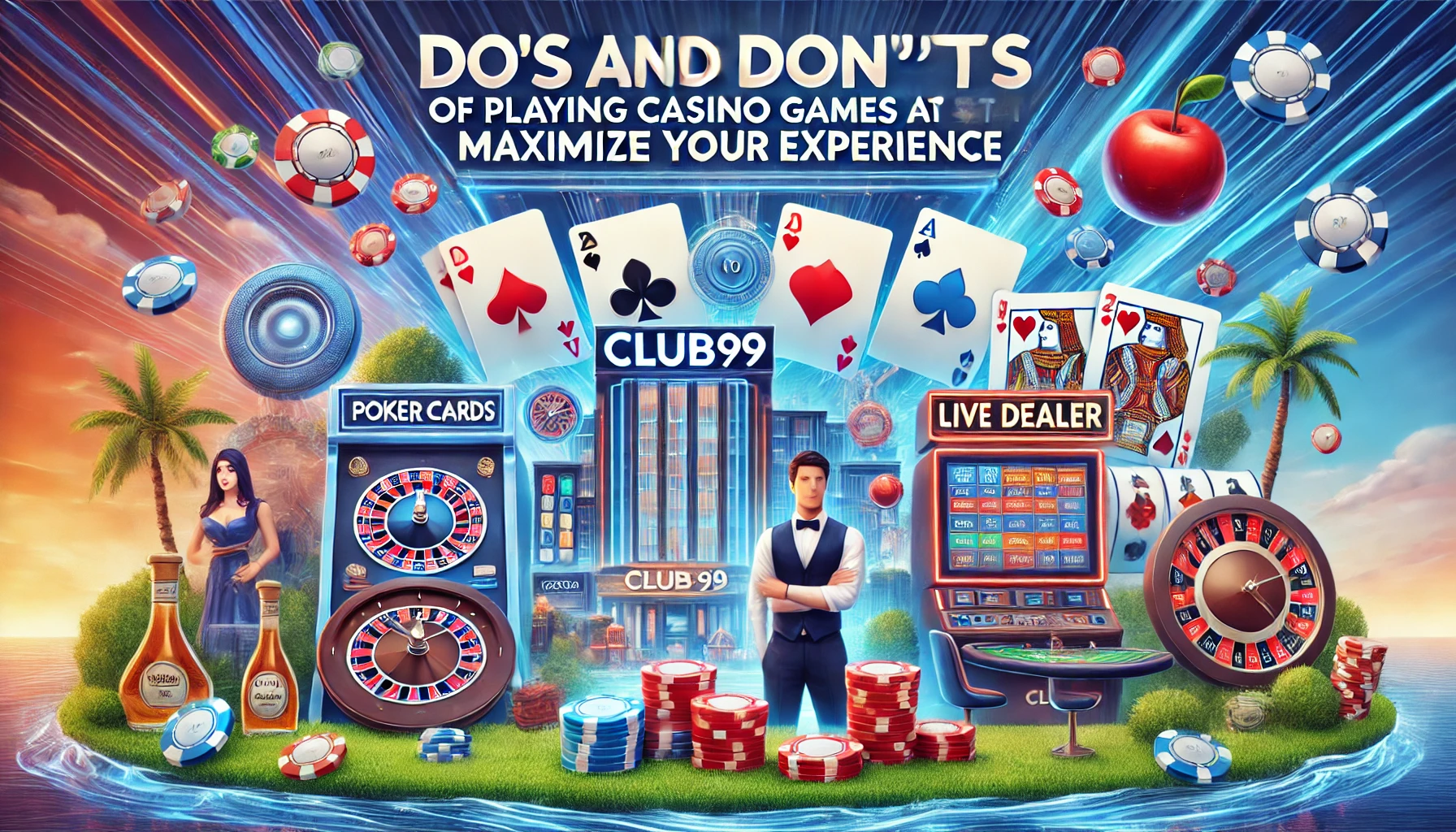 Playing Live Casino Games at Club99