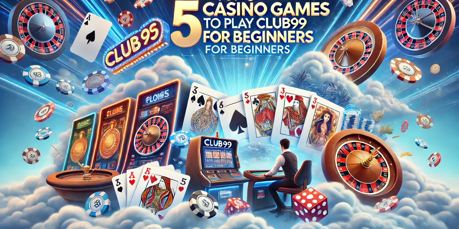 Top 5 Casino Games to Play on Club99 for Beginners