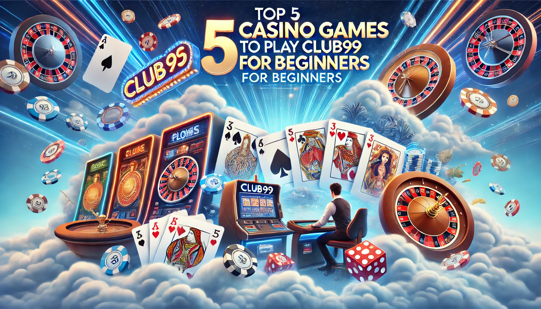 Top 5 Casino Games to Play on Club99 for Beginners