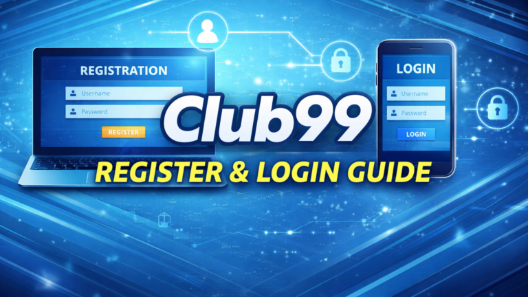 Club99 registration and login guide Club99 registration and login guide