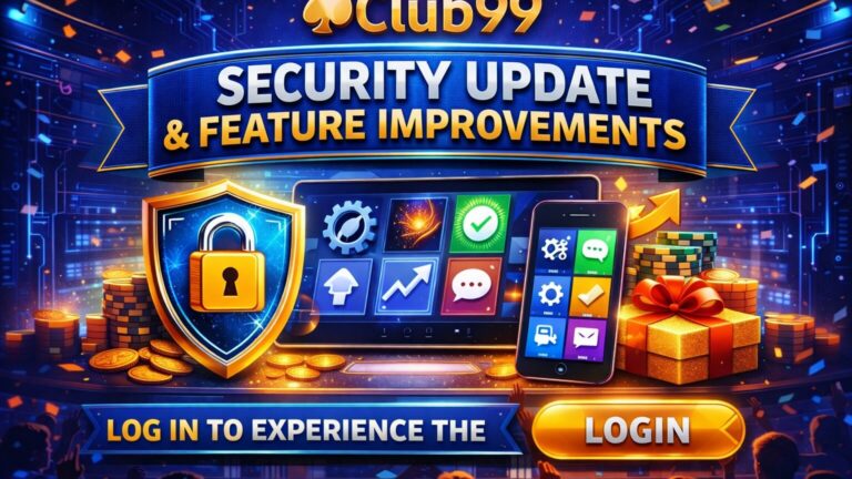 Club99 security update and features